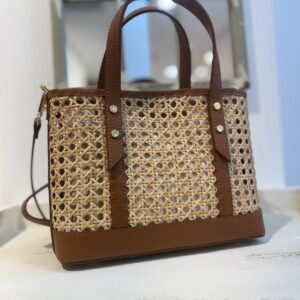 BOLSO PIEL MIMBRE