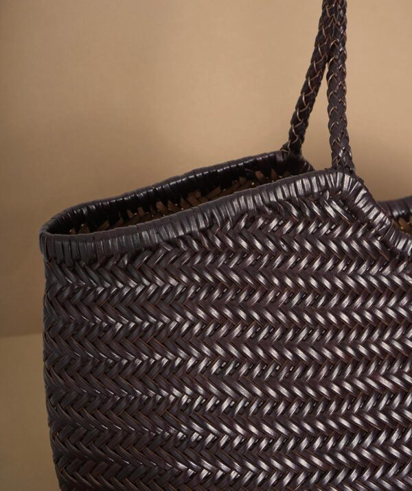 BOLSO TRENZADO PIEL (grande) - Imagen 3