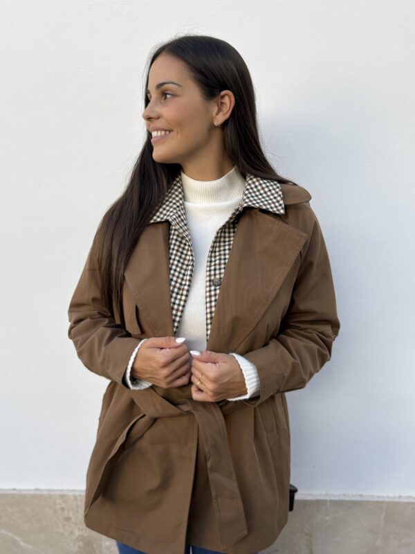 GABARDINA ENGLAND CAMEL - Imagen 3