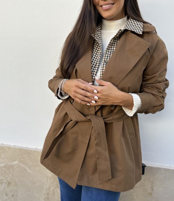 GABARDINA ENGLAND CAMEL