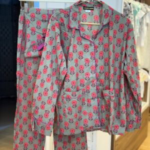 Pijama Largo de Algodón CALA – Hecho a Mano en la India