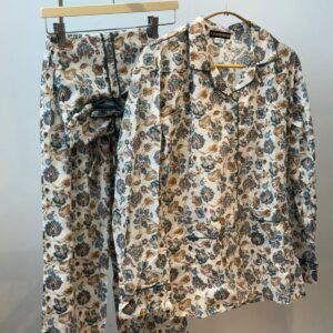 Pijama Largo de Algodón Anaya - Hecho a Mano en India