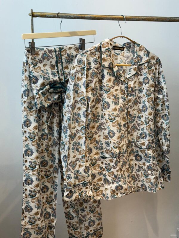 Pijama Largo de Algodón Anaya - Hecho a Mano en India