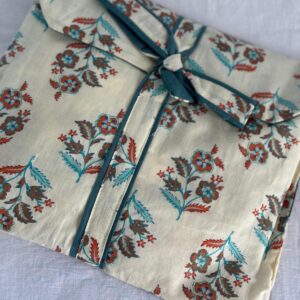 Pijama Largo de Algodón Shanti - Hecho a Mano en India
