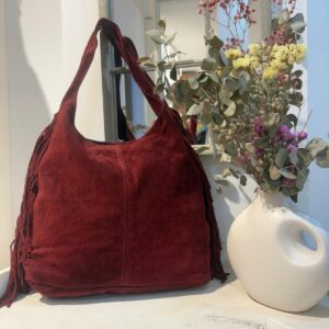 Bolso Savage Bordeaux