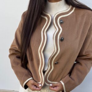 Chaqueta Camel