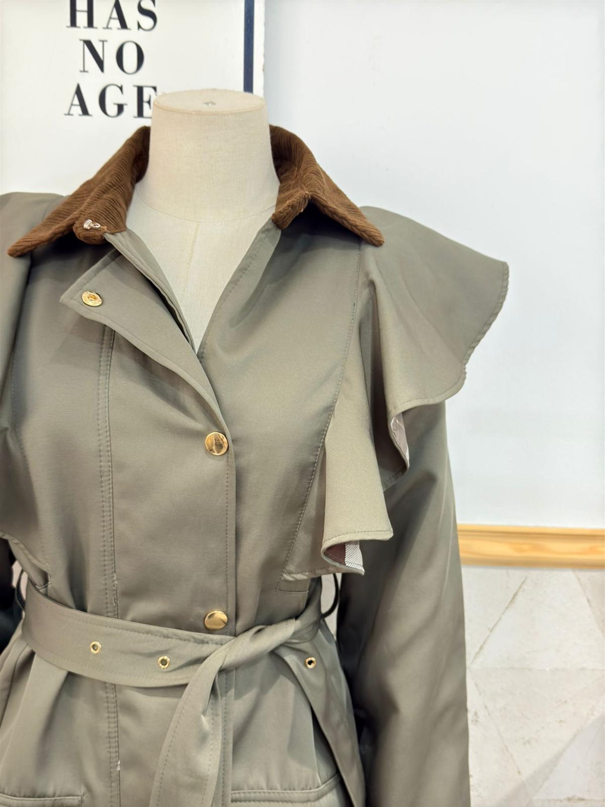 ABRIGO TRENCH COAT - Imagen 2